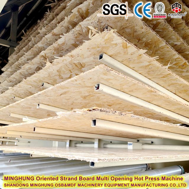 MINGHUNG Oriented Strand Board Multi Opening Hot Pressing Machine