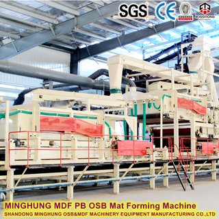 25mm Thickness 830kg/m³ HDF Production Line