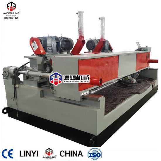 Veneer Peeling Lathe for Plywood with Double Driving Structure