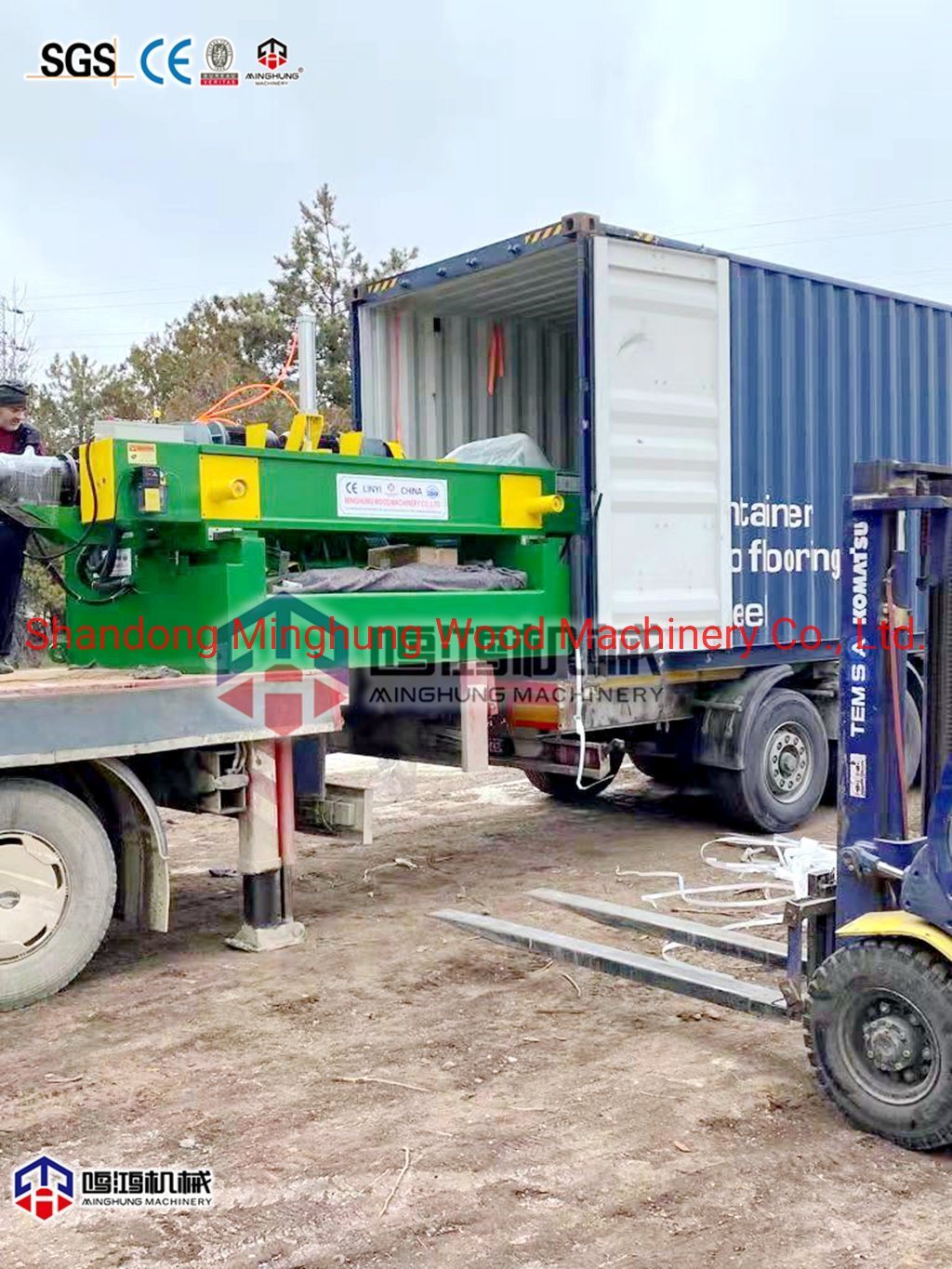 2700mm Spindleless Veneer Rotary Peeling Lathe