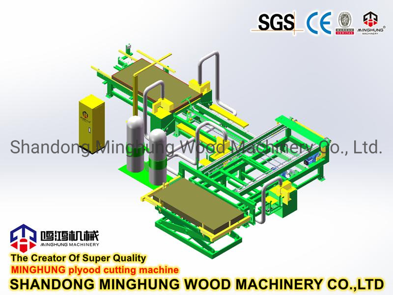 Plywood Edge Cutting Saw with Infrared Guide