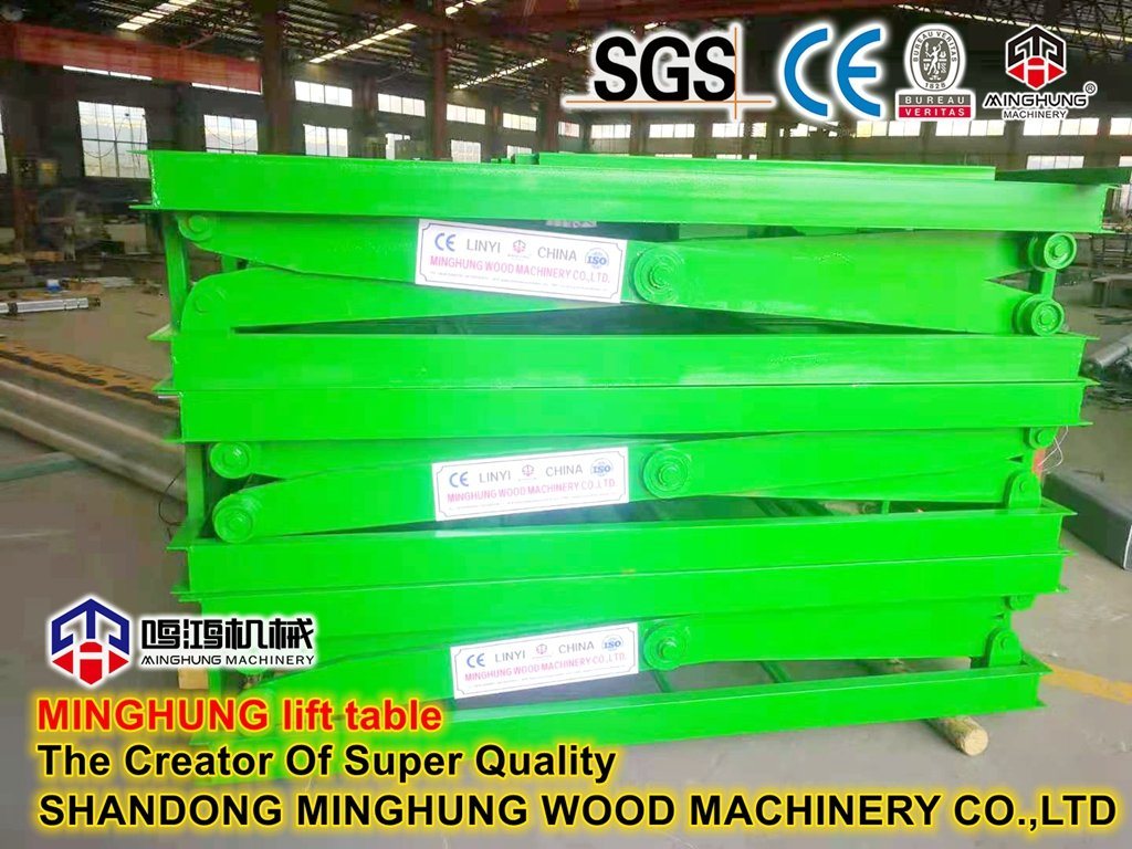 Hydraulic Lift Platform with Transport Roller