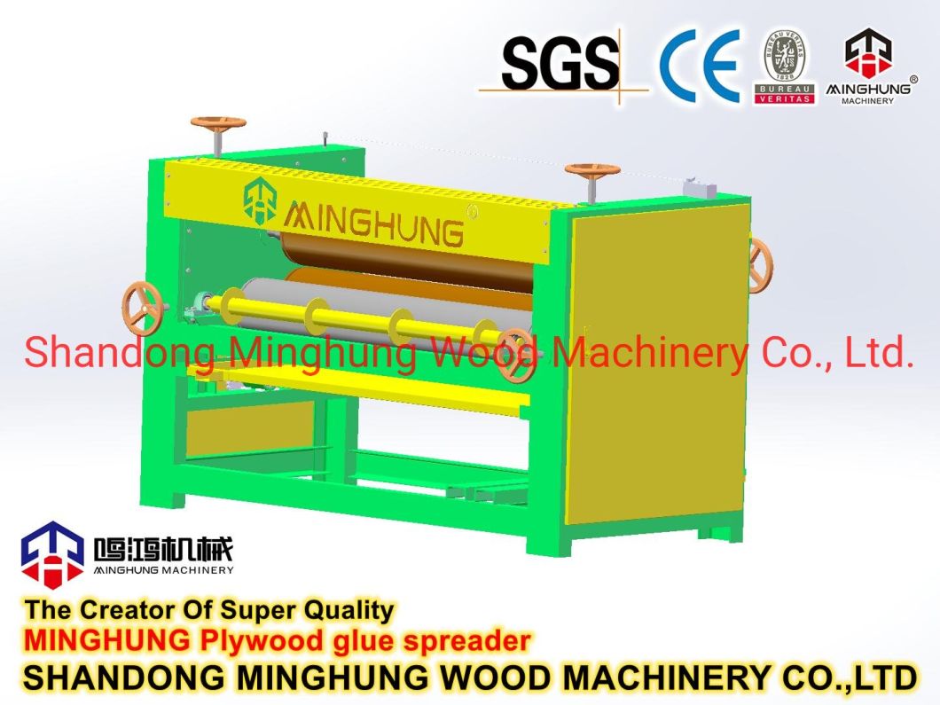 Glue Coating Machine for Plywood Veneer Production