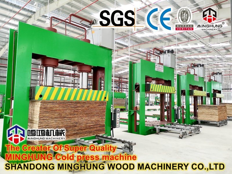 500ton Plywood Press Machine for Pressing Glued Plywood Veneer