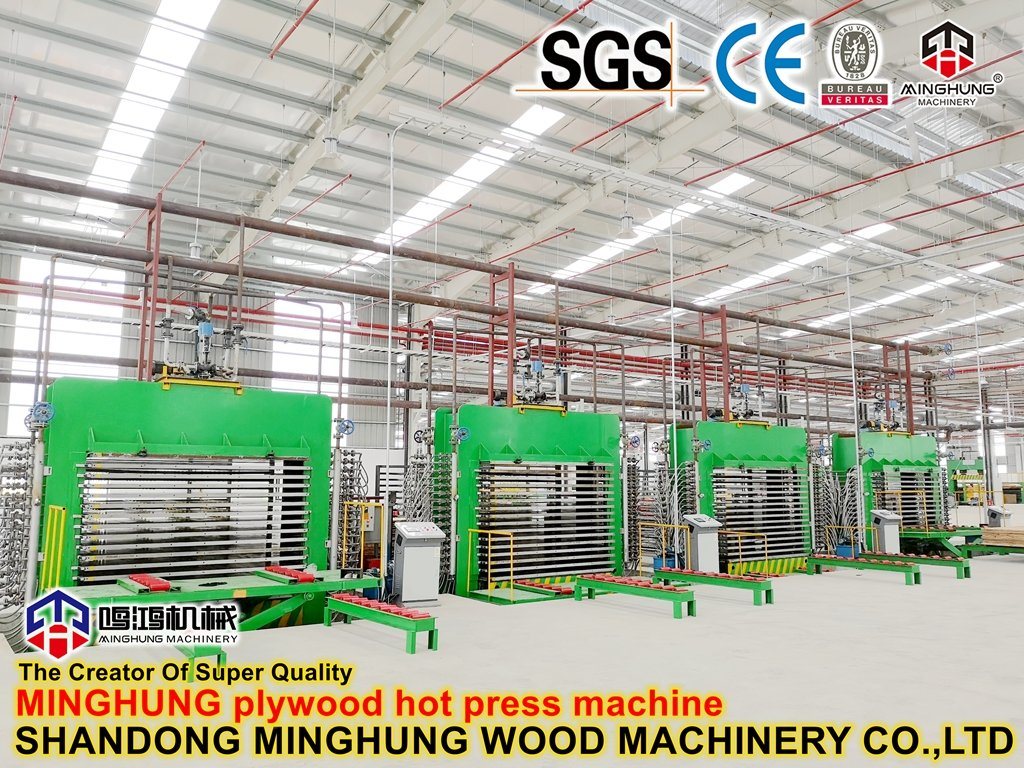 15layer Hydraulic Hot Press for Plywood Making Factory