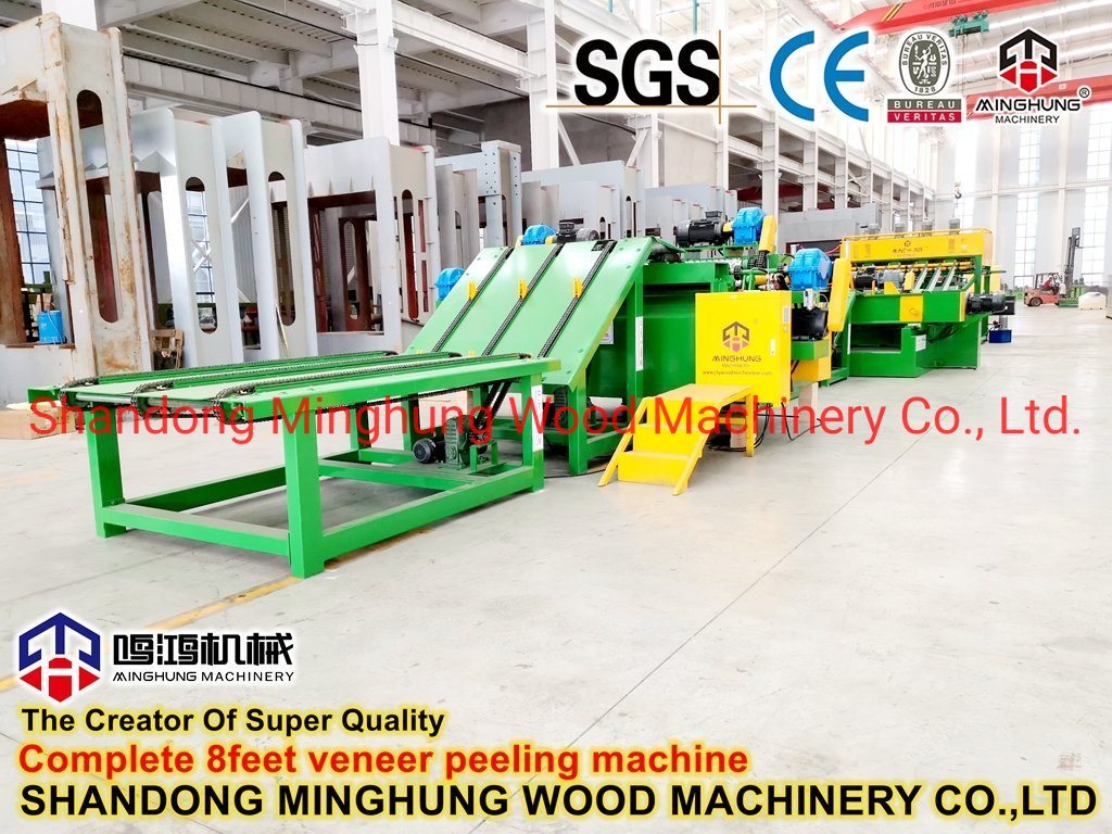 Rotary Peeling Machine for Plywood Veneer Sheets Production Manufacturer