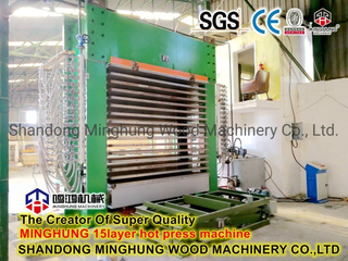 Hydraulic Plywood Hot Press Laminating Machine