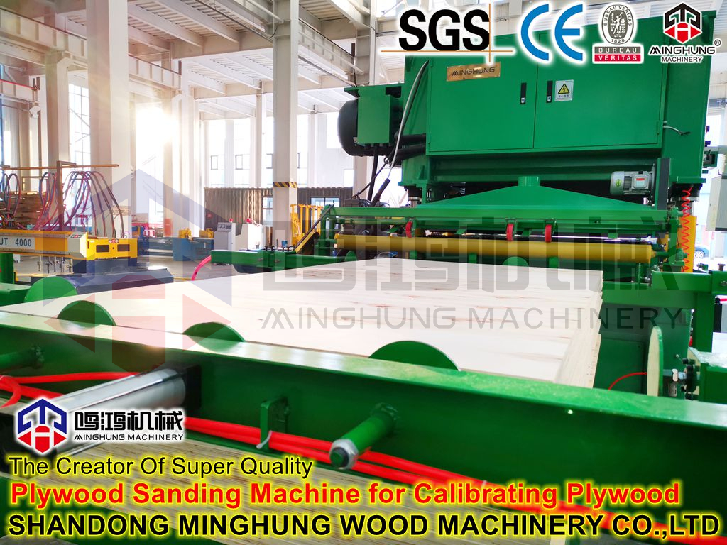 MINGHUNG Plywood Sander Machine