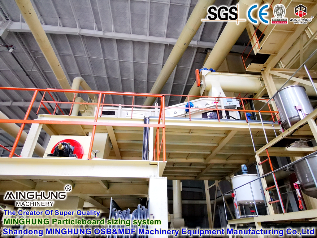 China Wood Based Panel Machinery: Glue Blender Machine for Partibleboard Line MDF HDF Production Line