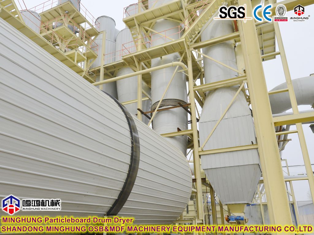 MINGHUNG Particleboard Drum Dryer Machine