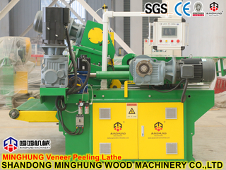  8-feet Spindleless Peeling Machine for Small-Diameter Logs