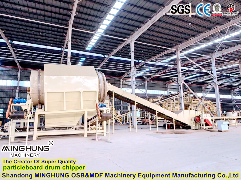 MINGHUNG particleboard drum chipper