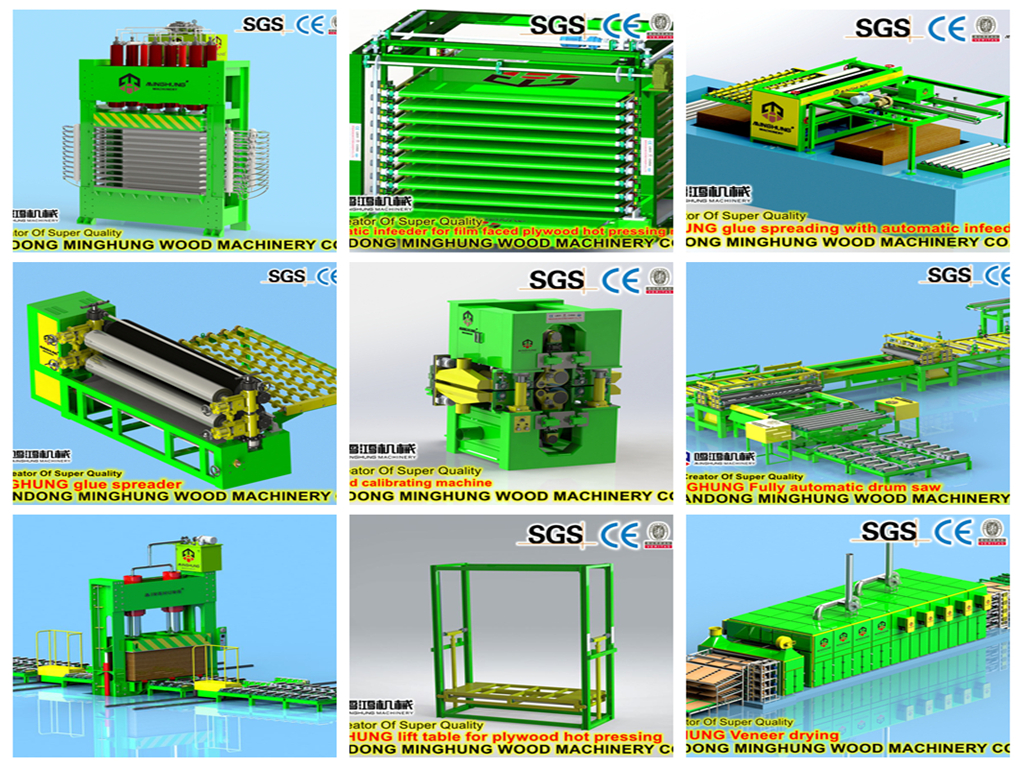 MINGHUNG plywood machine