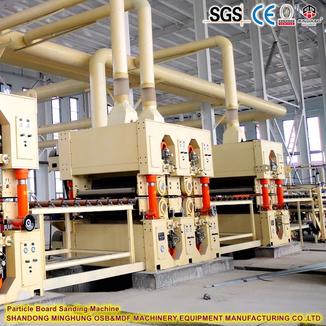 Particle board sander