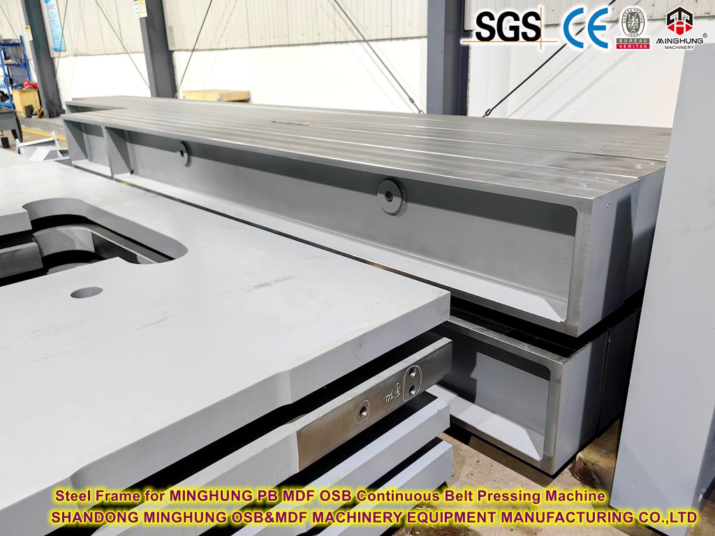 Steel Frame for MINGHUNG MDF OSB Continuous Belt Pressing Machine