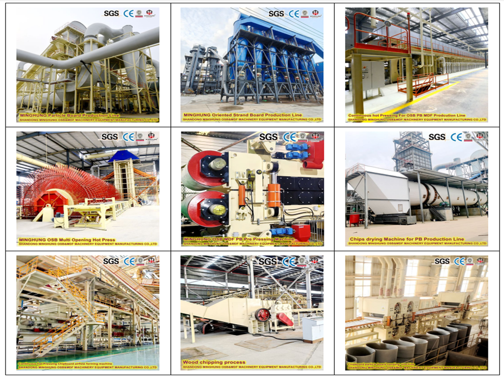 China chipboard mdf osb production line
