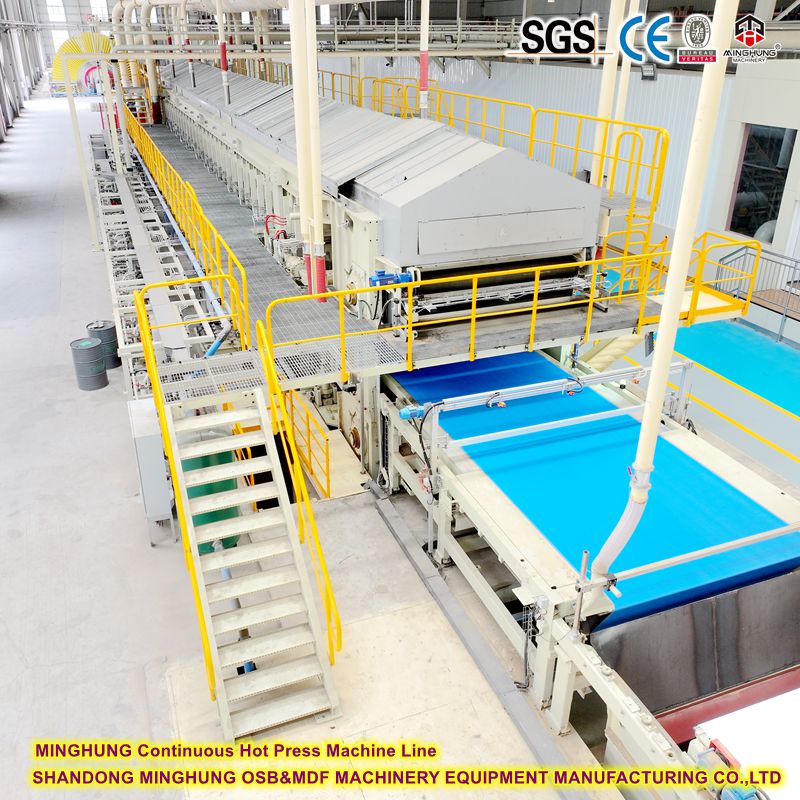  High-Speed Continuous Flat Press Production Line Specialized for 3mm Fiberboard