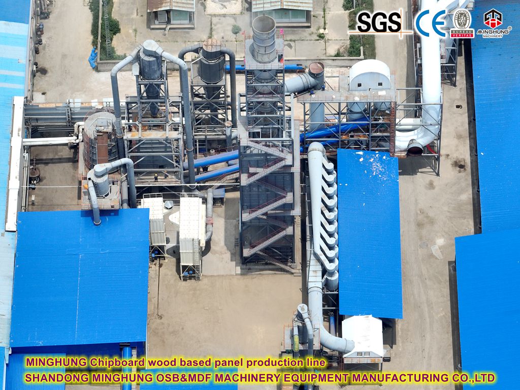 MINGHUNG Particleboard wood based panel machine production line