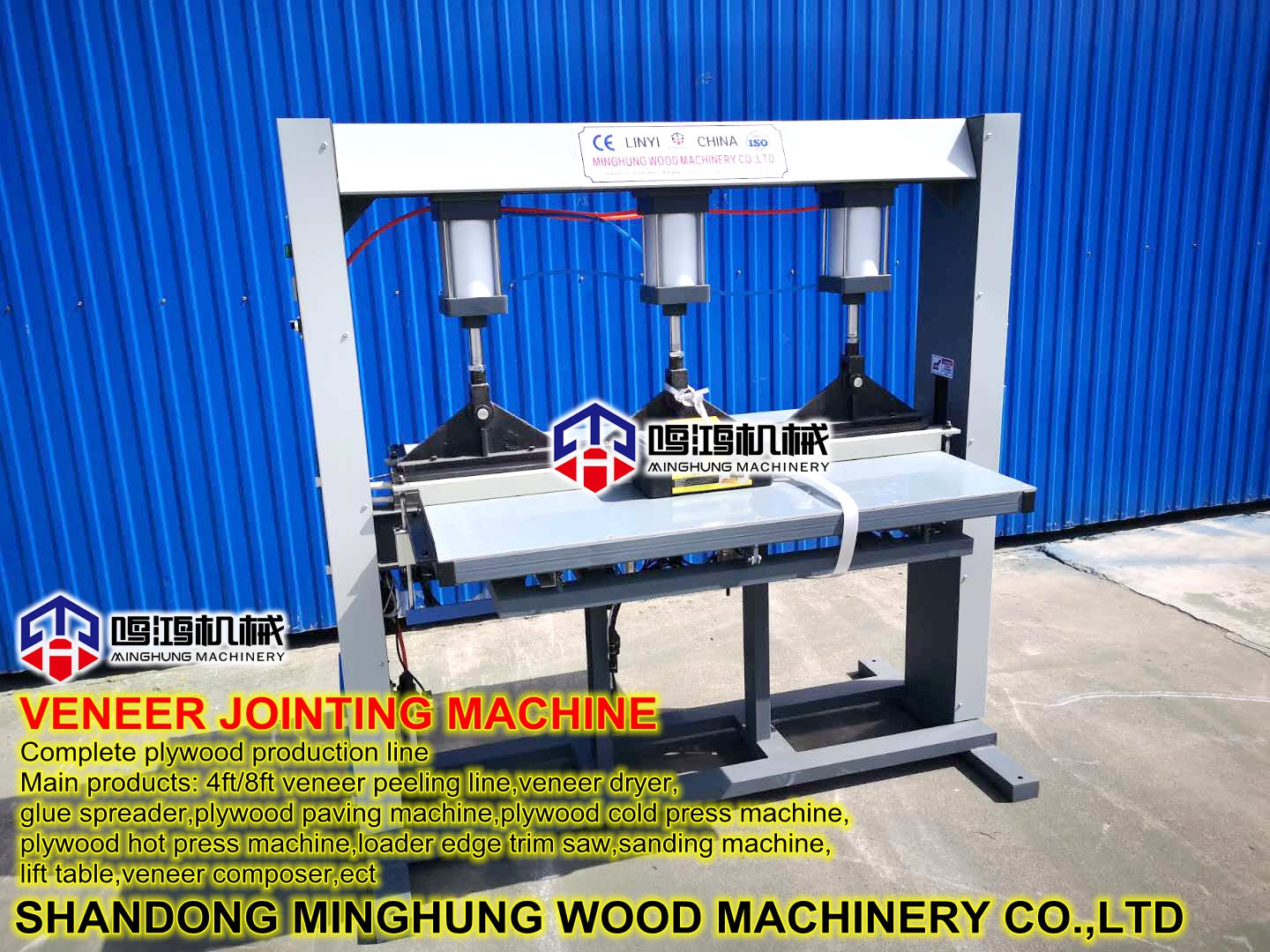 Veneer Jointing Machine