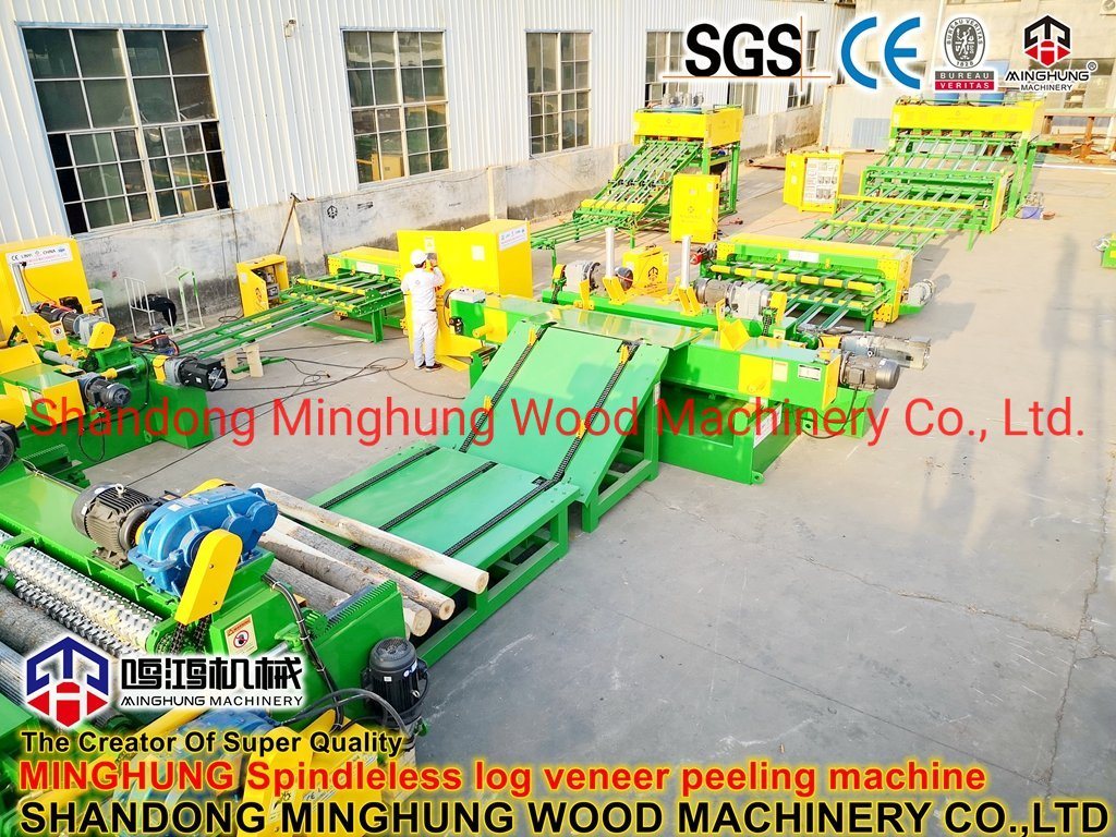 CNC Wood Veneer Manufacturing Machine for Plywood Making