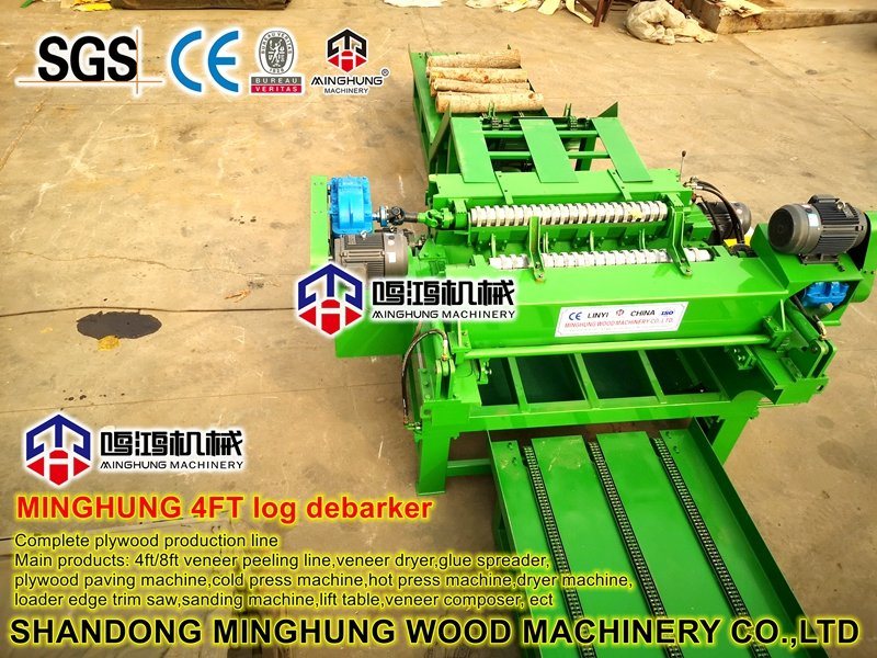 Rotary Lumber Log Wood Debarker