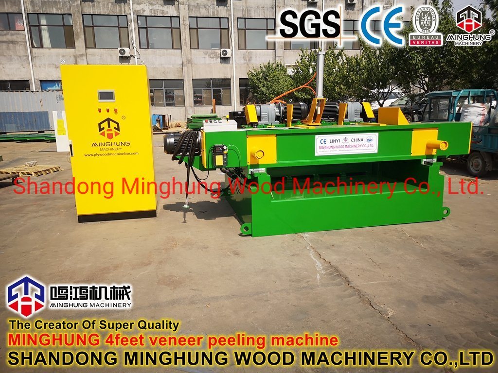 Strong Spindleless 4feet Wood Veneer Peeler