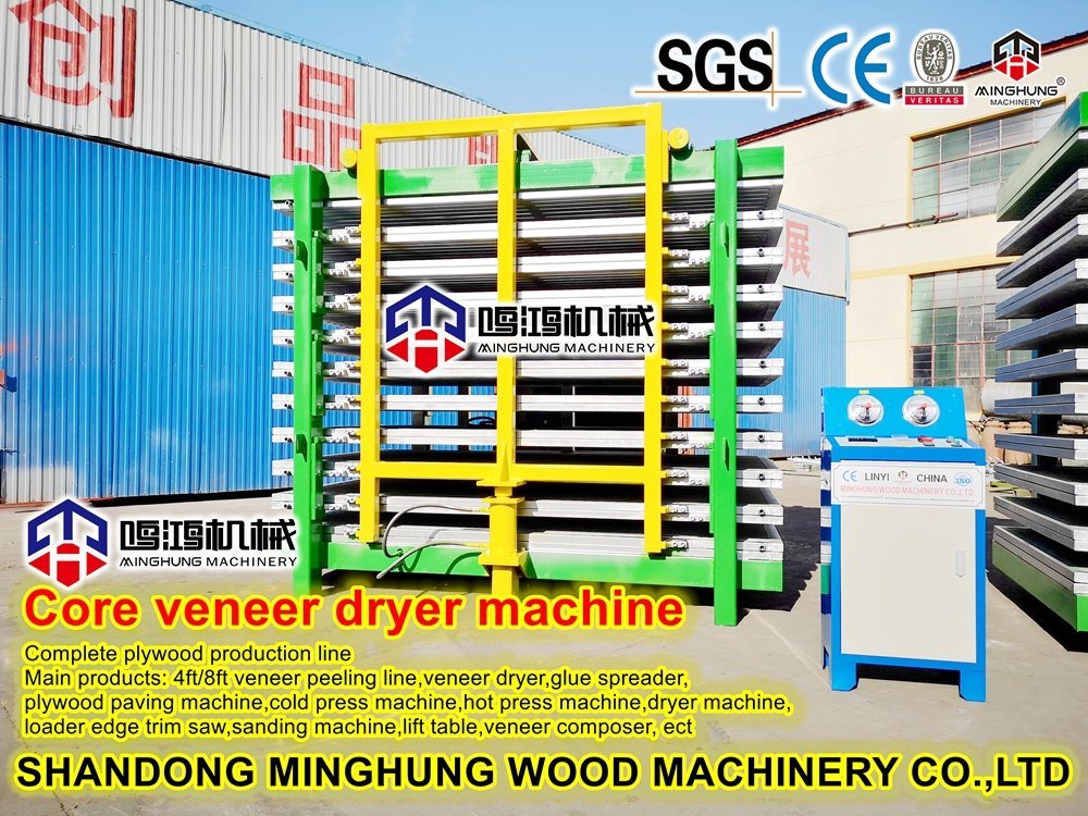 Wood Veneer Core Dryer for Veneer Production Line