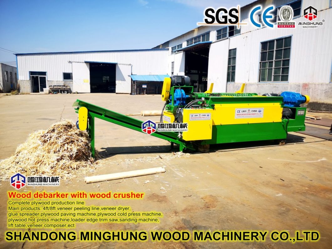 Forest Wood Working Machine for Peeling Debarking Log