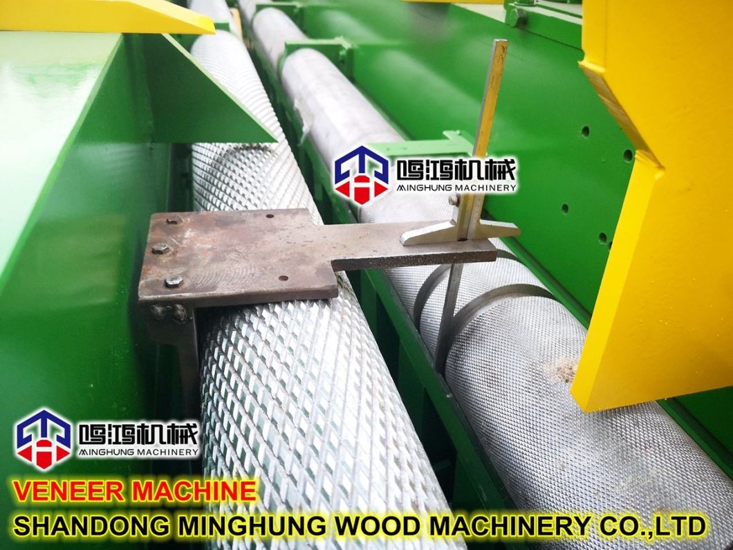 Wood Veneer Production Machine with Veneer Clipping Machine