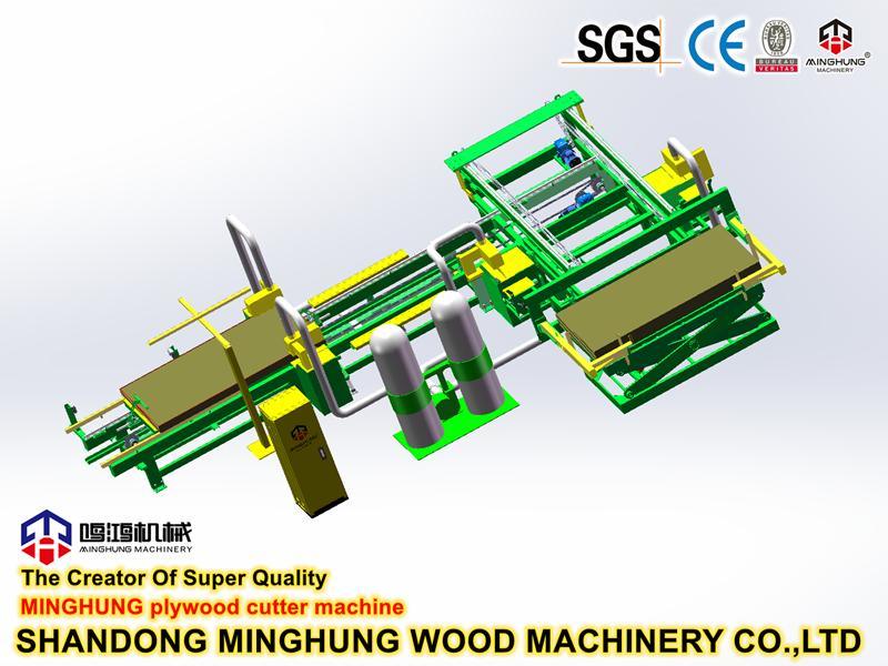 Circular Fast Plywood Sawing Machine for Plywood Production
