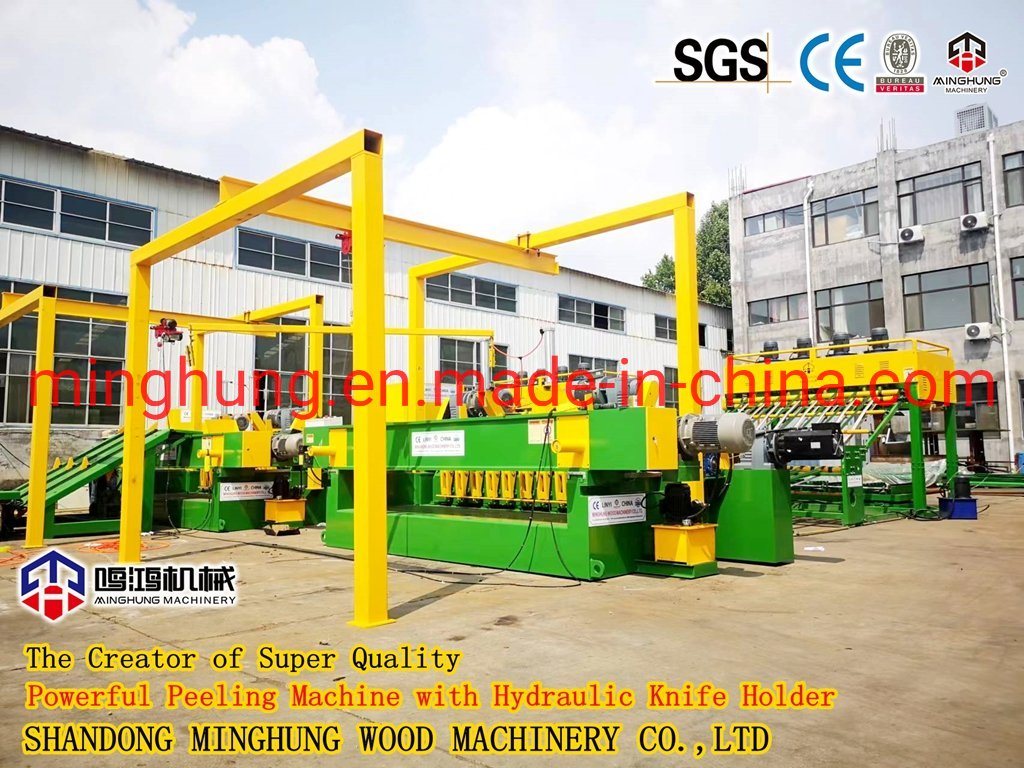 Veneer Production Line Veneer Peeling Machine for Plywood Veneer Core
