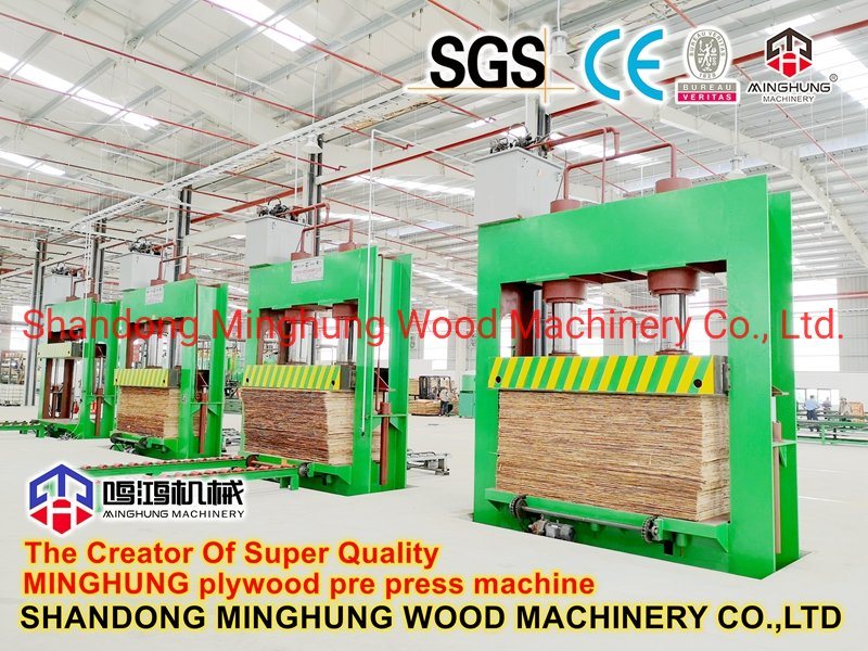 Plywood Core Veneer Cold Press Machine for Wood Baed Panel Industry