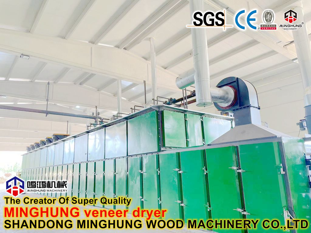 Automatic veneer drying machine