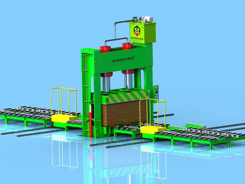 Plywood Cold Press Machine with Auto Loading And Unloading Plywood Pre Press Machine