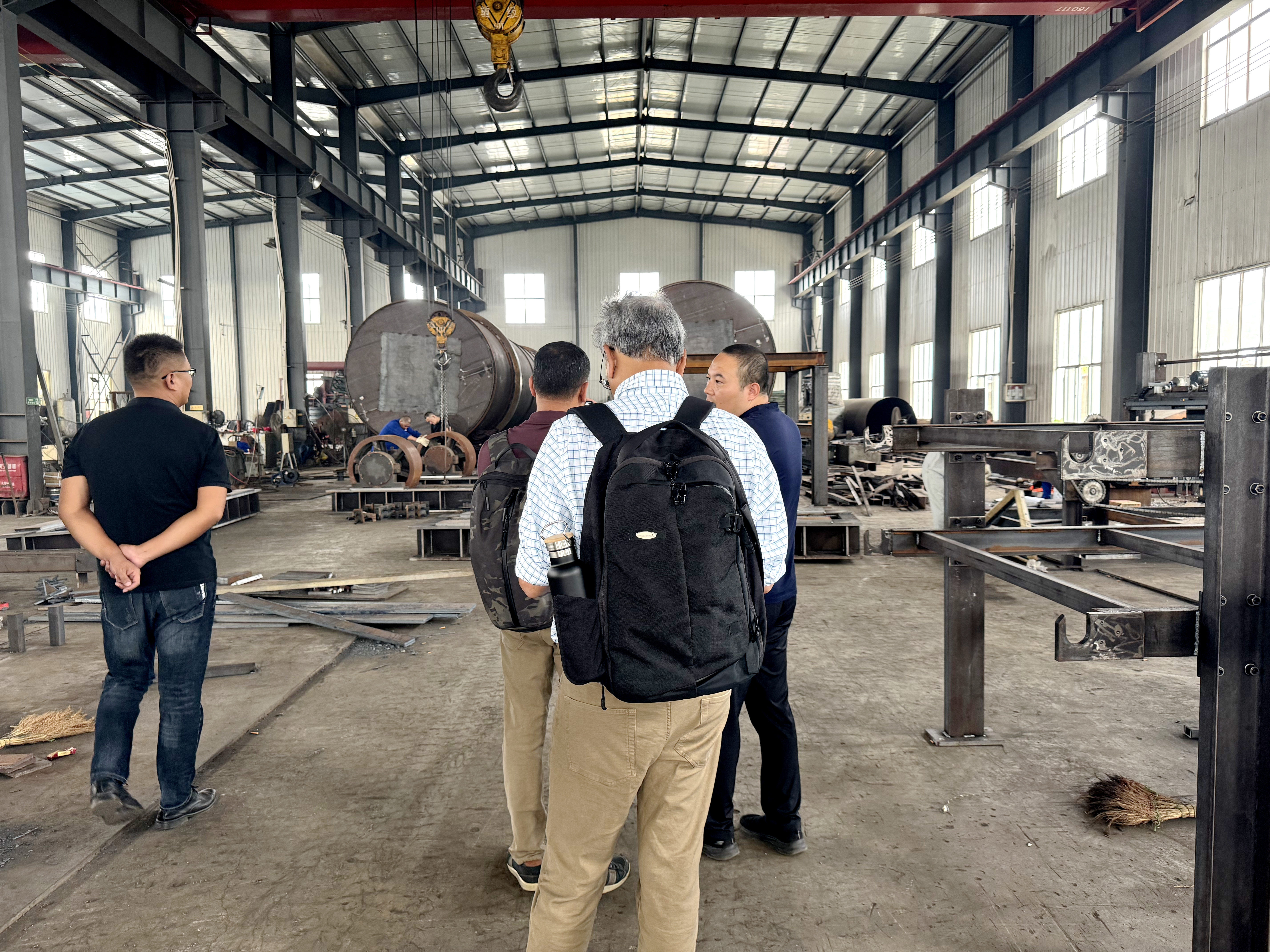 rotary drum dryer for OSB Particle board MDF