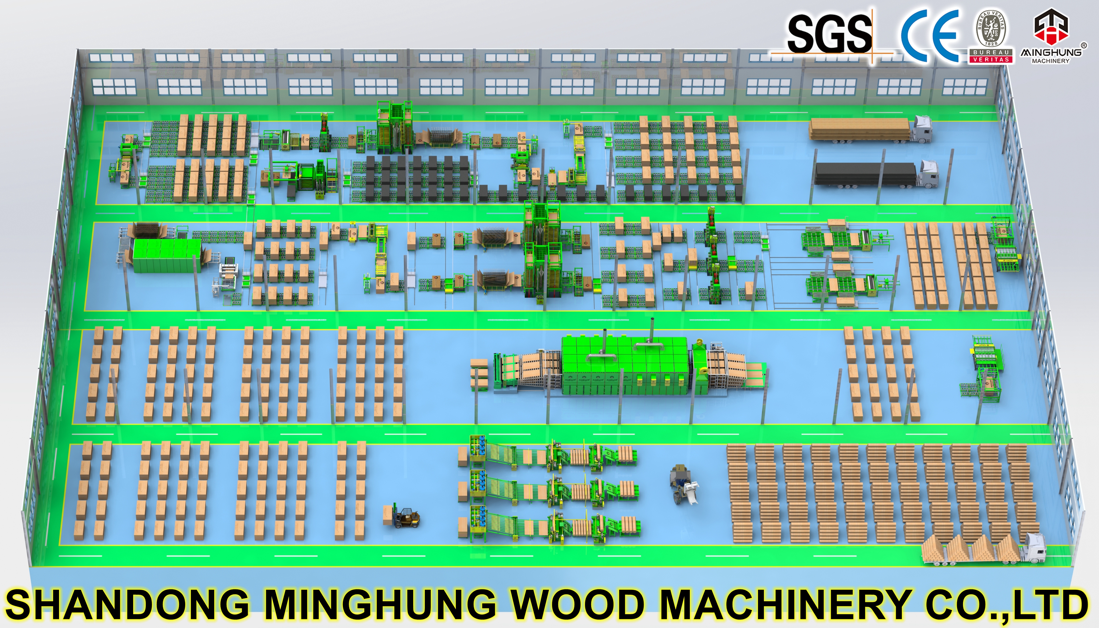 Plywood Machine Line
