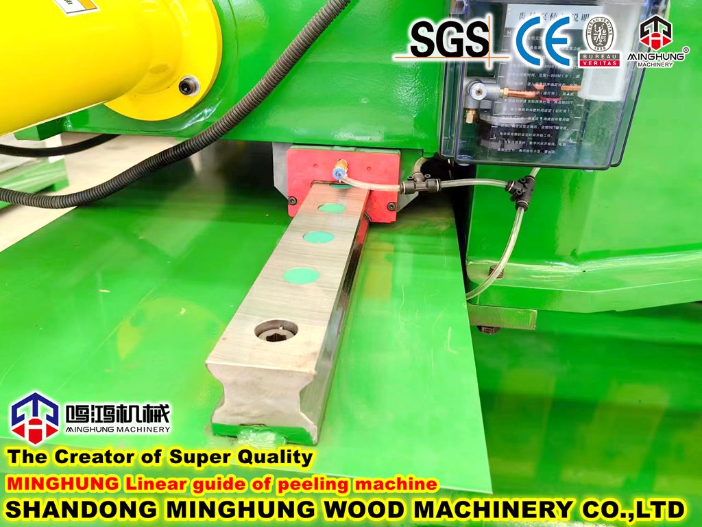 linear guide of peeling machine