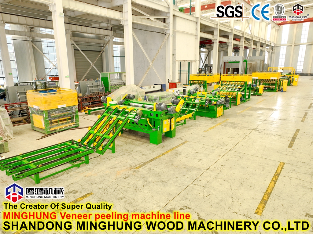 Spindleless Rotary Wood Peeling Machine for Veneer Peeling and Clipping Machine