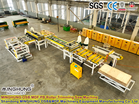 Particle Board Making Machine Trimming Cutting Saw Machine for OSB/Wood Panel Saw Machine