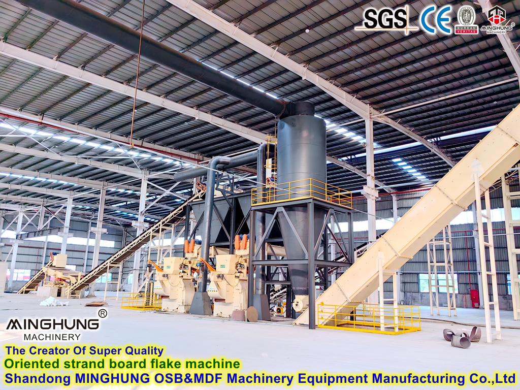 Genuine Manufacturer Minghung Automatic Particle Board Production Line for OSB Making Machine