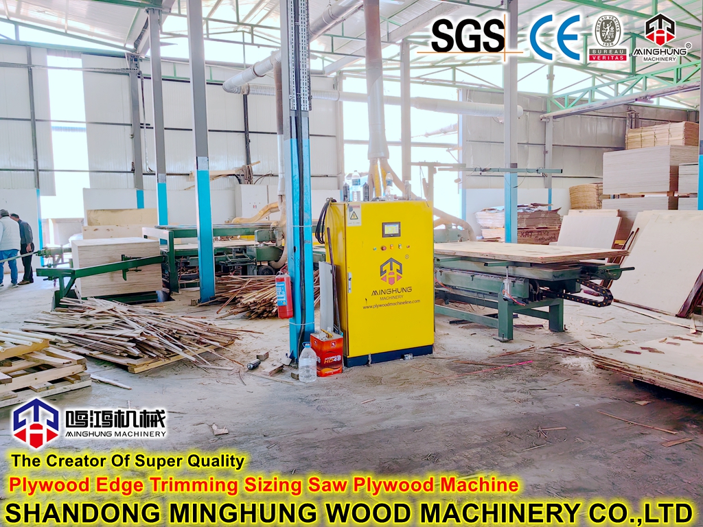 plywood edge cutting machine
