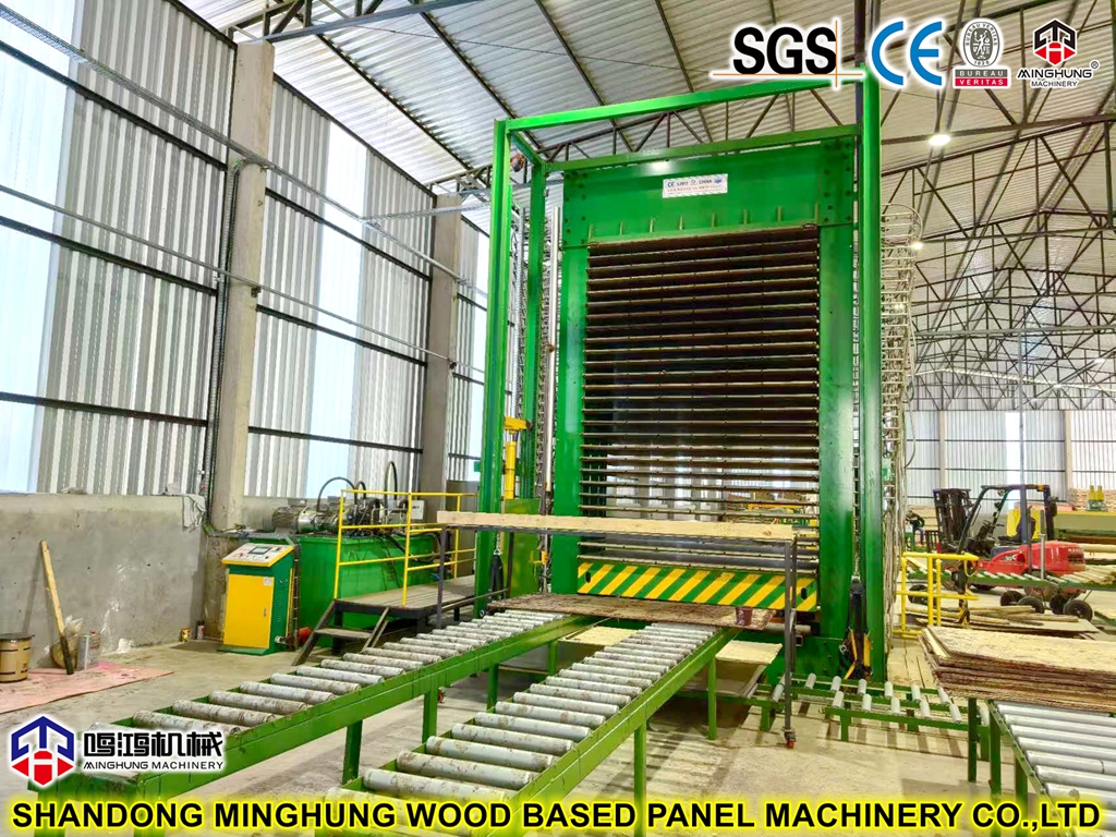 MINGHUNG 26 layers Plywood hot press machine