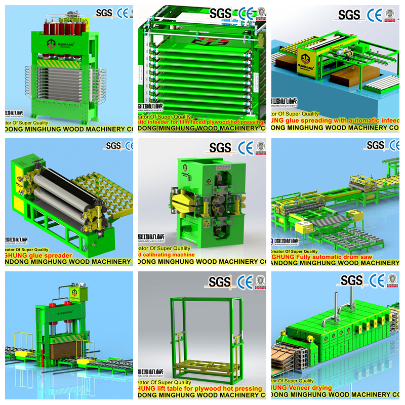MINGHUNG plywood complete machine