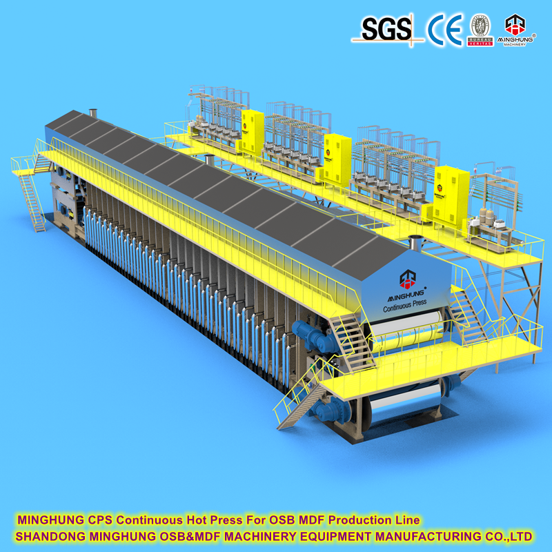 MINGHUNG CPS Continuous Hot Press For OSB MDF Production Line MINGHUNG CPS Continuous Hot Press For OSB MDF Production Line