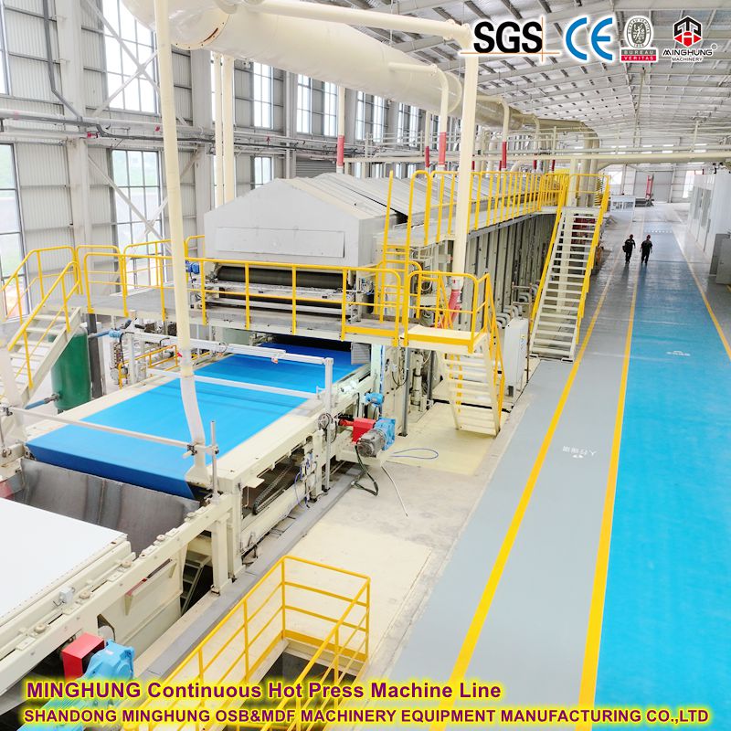  40-Meter Mega-Scale OSB Continuous Flat Press Line — 120-Second Curing Technology Leader 