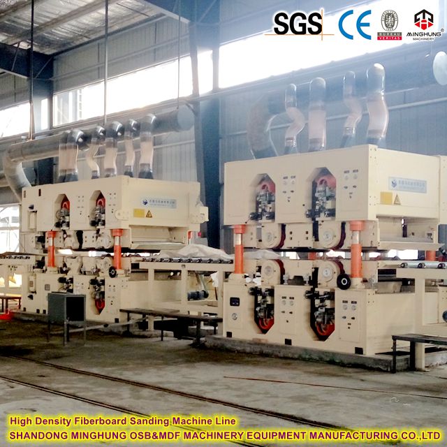 High Density Fiberboard Sanding Machine Line