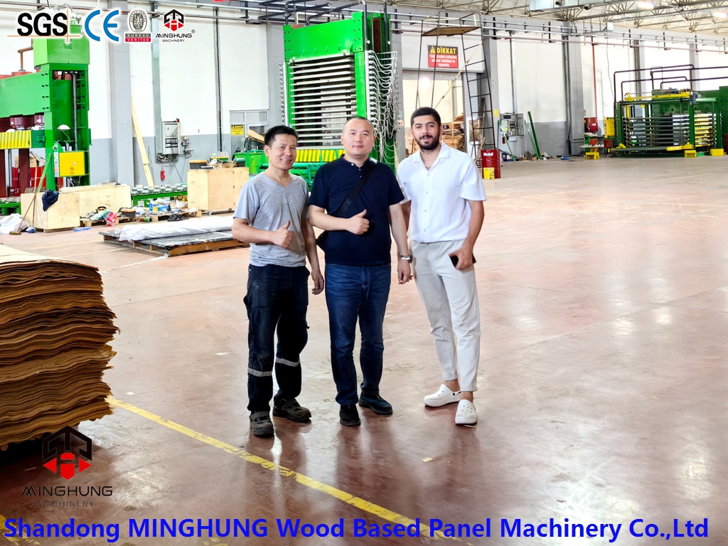Visiting the customers factory