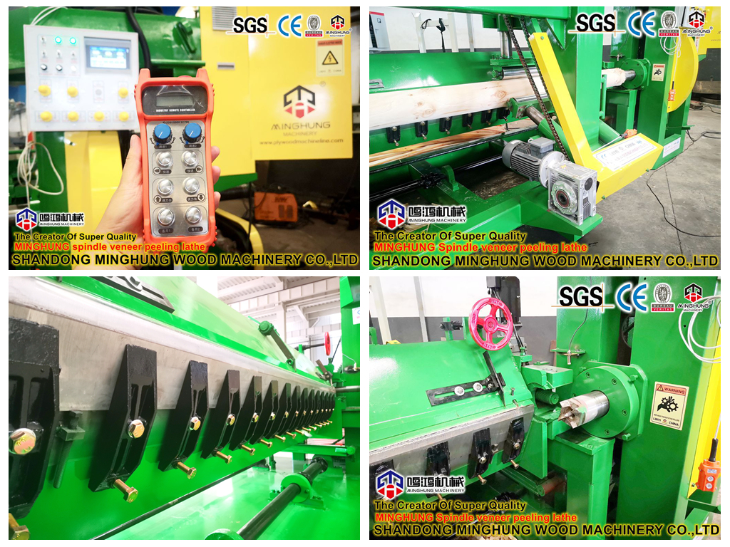 Spindle veneer lathe parts